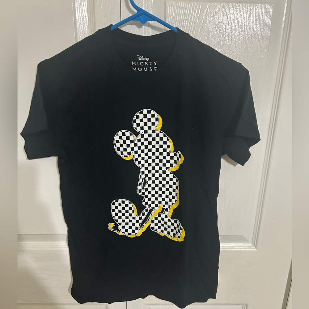 Disney Black Mickey Mouse Tee Unisex size small worn once